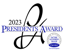 Carrier Residential 2023 President's Award Recipient